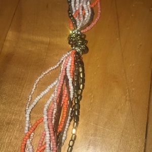 Long beaded necklace